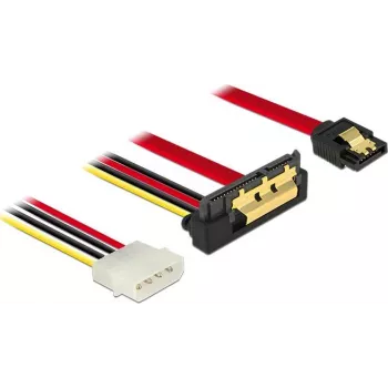 Kabel SATA DeLOCK 85231 0.3m SATA 7-pin + Molex 4-pin