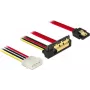 Kabel SATA DeLOCK 85231 0.3m SATA 7-pin + Molex 4-pin