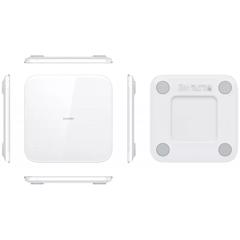 Osobista waga elektroniczna Xiaomi Smart Scale S200 — maks. 150 kg, dokładność 50 g, 280×280×24,5 mm, biała
