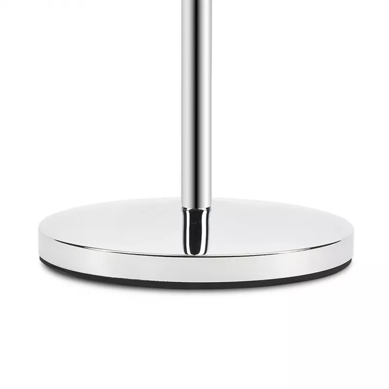 Lustro do makijażu wolnostojące Girmi BE02 — Okrągłe, stal nierdzewna, sterowanie dotykowe LED, powiększenie 1x/3x, ładowanie USB-C (1000 mAh)