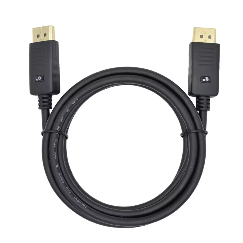 Przewód DisplayPort M-M 1,8 m, czarny (AKTBXVDMDPPG18B)