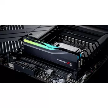 DIMM 32 GB DDR5-5600 (2x 16 GB) Dual-Kit, Arbeitsspeicher schwarz, F5-5600J3636C16GX2-TZ5RK, Trident Z5 RGB, INTEL XMP