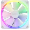 Wentylator obudowy NZXT F120 RGB 120 mm biały, 4-pin, 1800 RPM, 50.18 CFM, 18 diod LED
