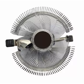 Chłodzenie powietrzne Gembird CPU-HURACAN-X40 — wentylator 90 mm, 800–1600 RPM, obsługa LGA 775, przezroczyste