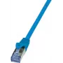 Kabel sieciowy LogiLink 1m RJ-45 Cat6a Niebieski