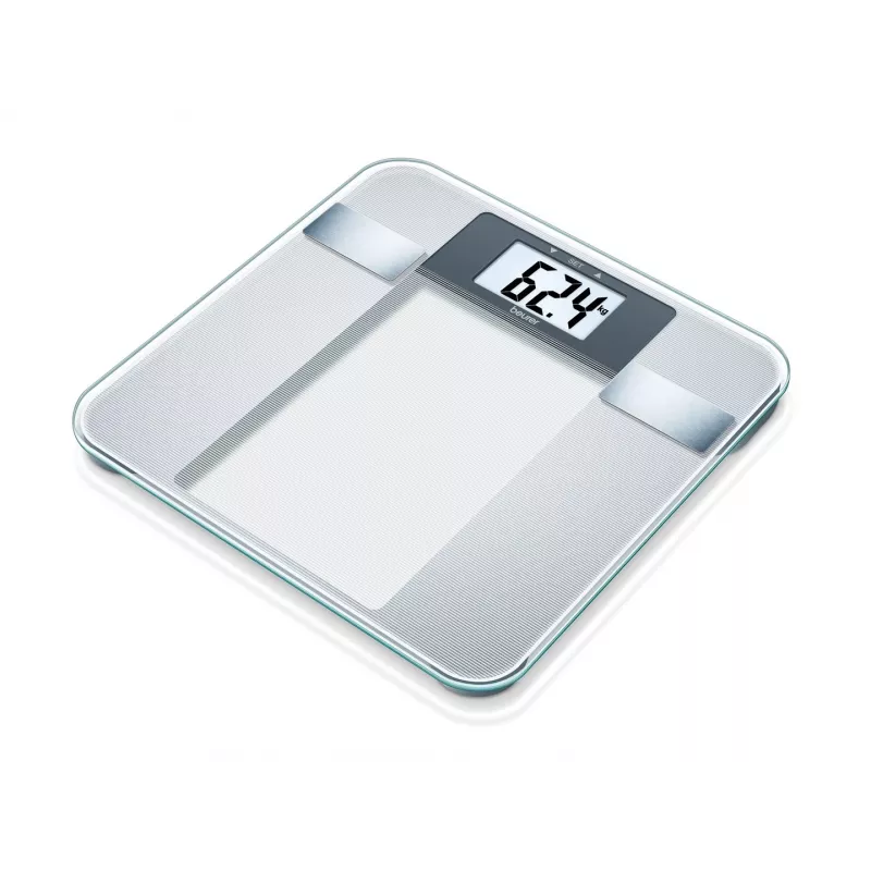 Beurer BG 13 Square szary, Transparent Elektroniczna waga osobowa