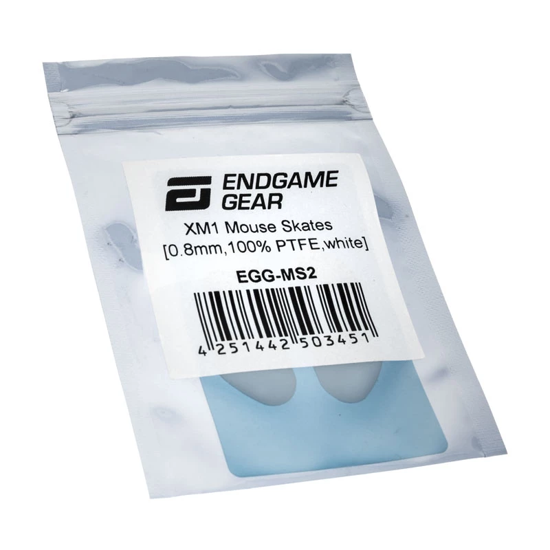 Ślizgacze do myszy Endgame Gear EGG-MS2 — polietylenowe, białe, do myszy gamingowych