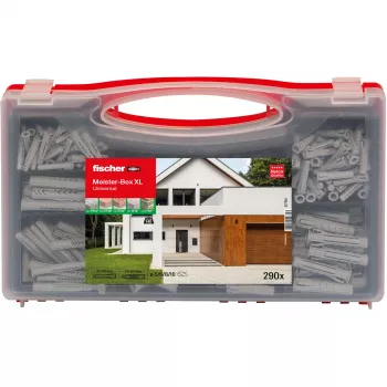 fischer 577159 Meister-Box XL zestaw kołków rozporowych 290 szt. (577159)