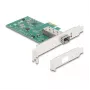 DeLOCK Karta PCI Express x1 na 1 gniazdo SFP 100Base-FX RTL