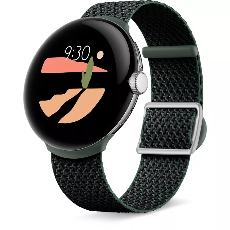 Google - Pasek do smartwatcha - 137-203 mm - Ivory - do Google Pixel Watch (GA03270-WW)