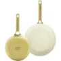 Zestaw patelni GreenPan Padova Reserve — aluminium, żółty, Ø20 cm i Ø26 cm (2 szt.)
