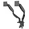 Uchwyt na monitory LC-Power LC-EQ-A34B-D 34 cale Biurko Czarny Zacisk 40 kg