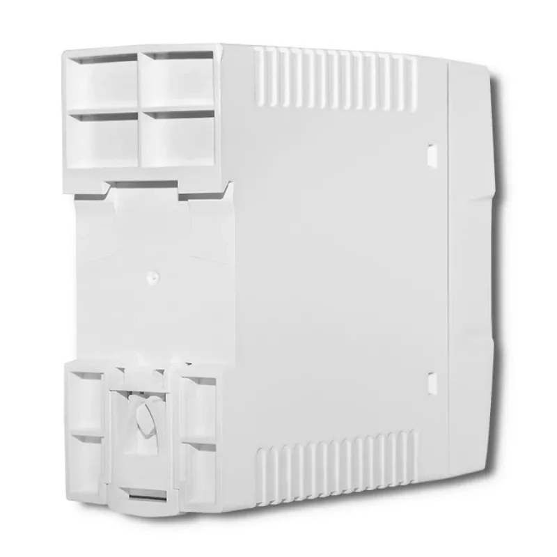 Qoltec Din Rail zasilacz | 40W | 24V | 1.67A | Biały | cienki
