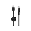 Belkin BOOSTCHARGE PRO Flex Kabel USB 3 m USB 2.0 USB C Czarny (CAB011BT3MBK)