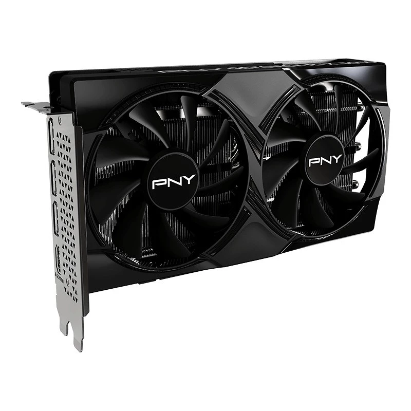 Karta graficzna PNY GeForce RTX 5050 — 8 GB GDDR6, 2317 MHz, 128-bitowa, PCIe x8 5.0, chłodzenie dwuwentylatorowe