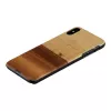 Etui na telefon man and wood dla iPhone XS Max — czarne ochronne etui