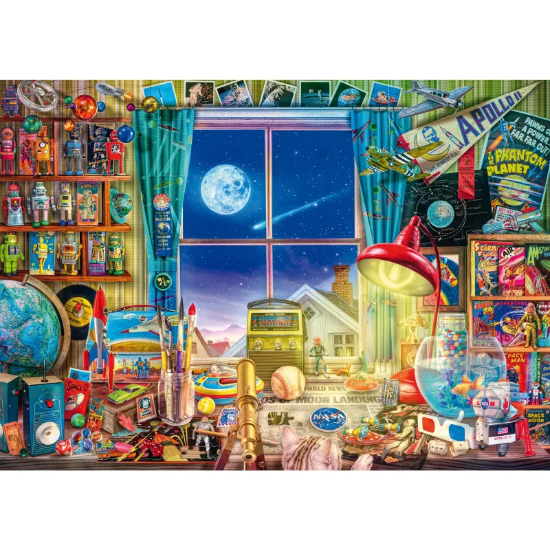 Do Księżyca, Puzzle 1000 elementów