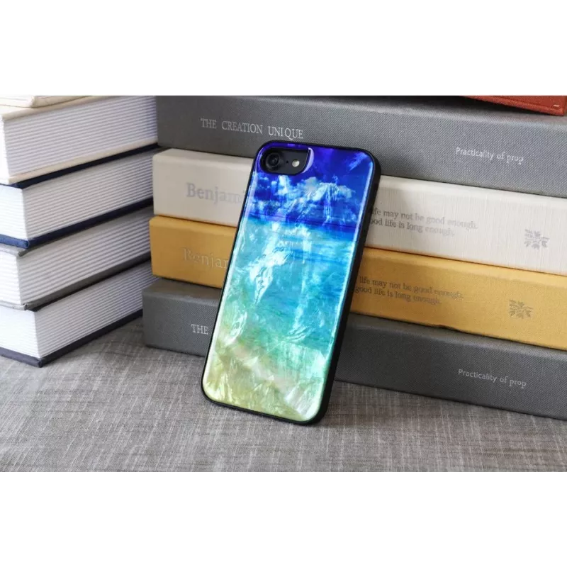 Etui ochronne iKins do Apple iPhone 8/7 — beach Czarny