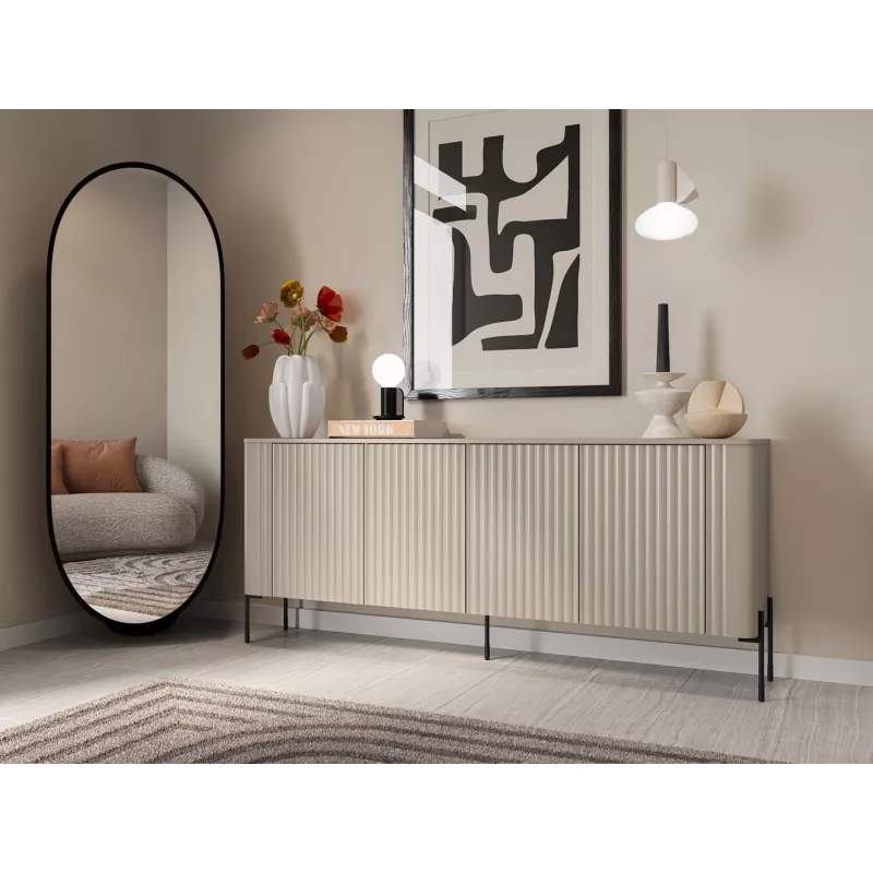 Cama VERA komoda 190x40x80 kaszmir matowy
