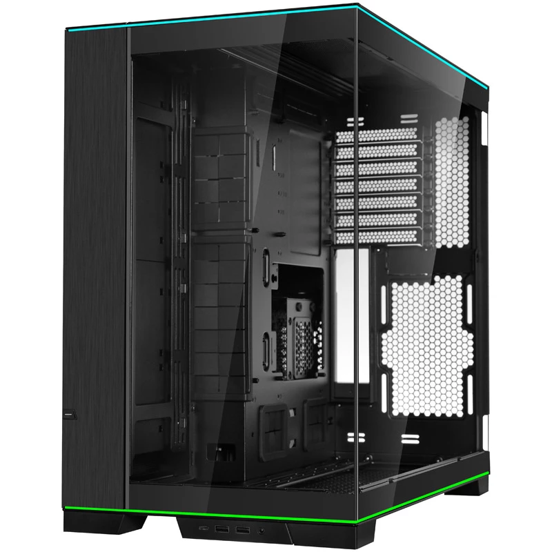 Lian Li O11DERGBX O11D EVO obudowa PC szklana MIDI Tower czarna RGB hartowane szkło