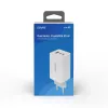 Ładowarka sieciowa SAVIO LA-07 GaN 65W, USB, QC4.0+, PD 3.0, Biała