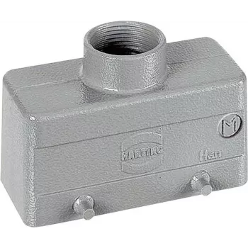 Osłona tulejowa HART M25 19300161421 prosty wylot kabla niski Format 1 (19300161421)