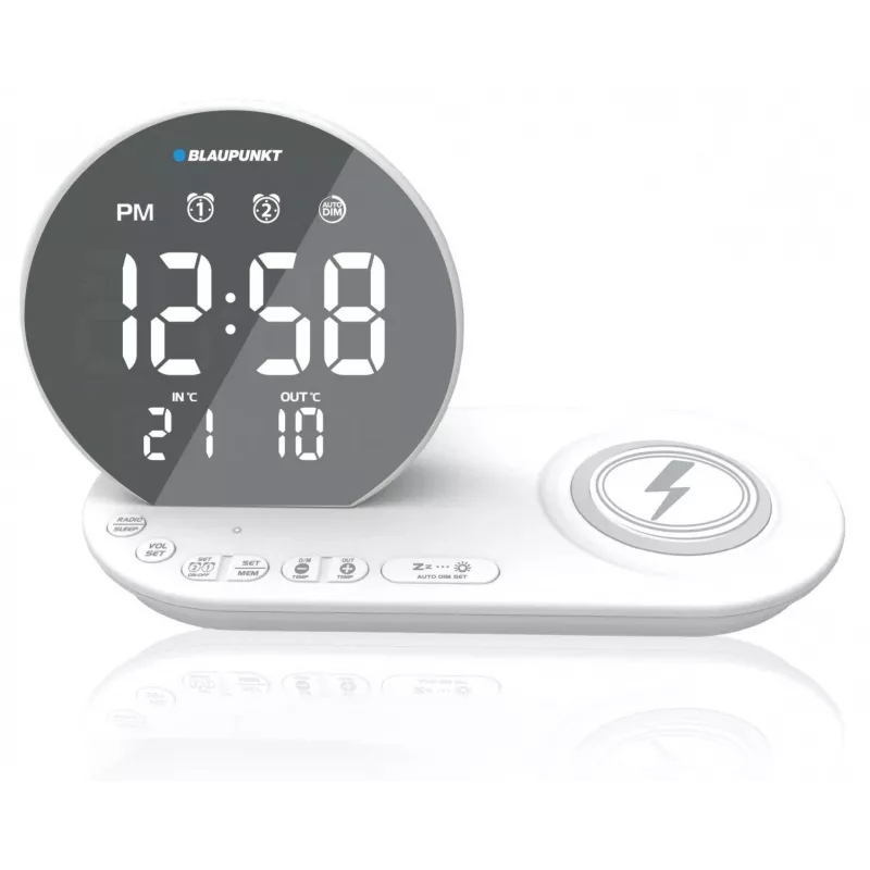 Cyfrowy budzik Blaupunkt CR85WH CHARGE