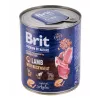Mokra karma dla psa Brit Premium by Nature Jagnięcina z Kaszą Gryczaną 800 g, bezzbożowa, dorosłe psy, puszka