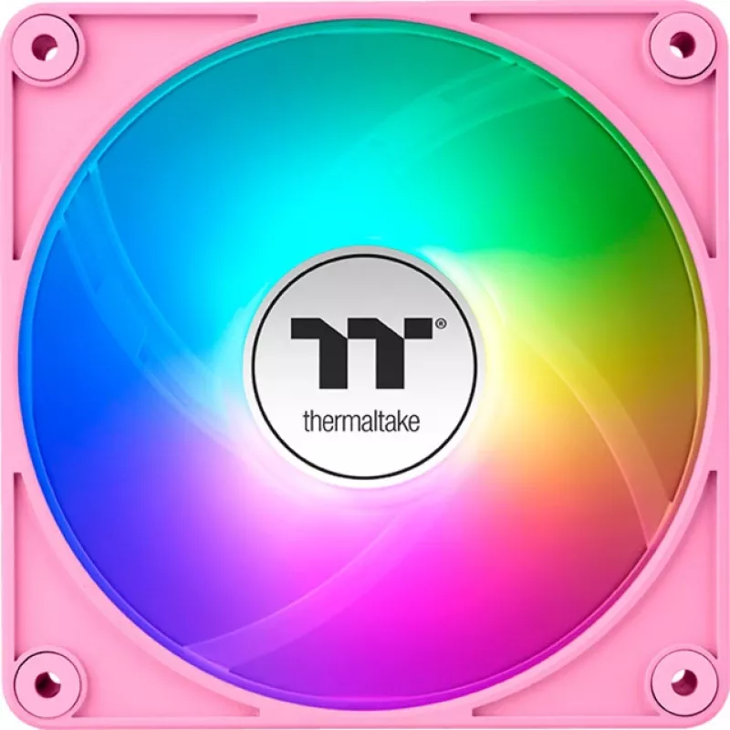 Thermaltake CT120 EX ARGB 120mm Różowy 3-Pack Wentylatory Obudowy
