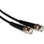 Kabel krosowy ACT RG-58 czarny 50 Ohm 7,00 m, 7 m, RG58, BNC, BNC, Czarny