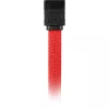 Kabel SATA Sharkoon SATA 3 0,45m 7-pin Czarny Czerwony