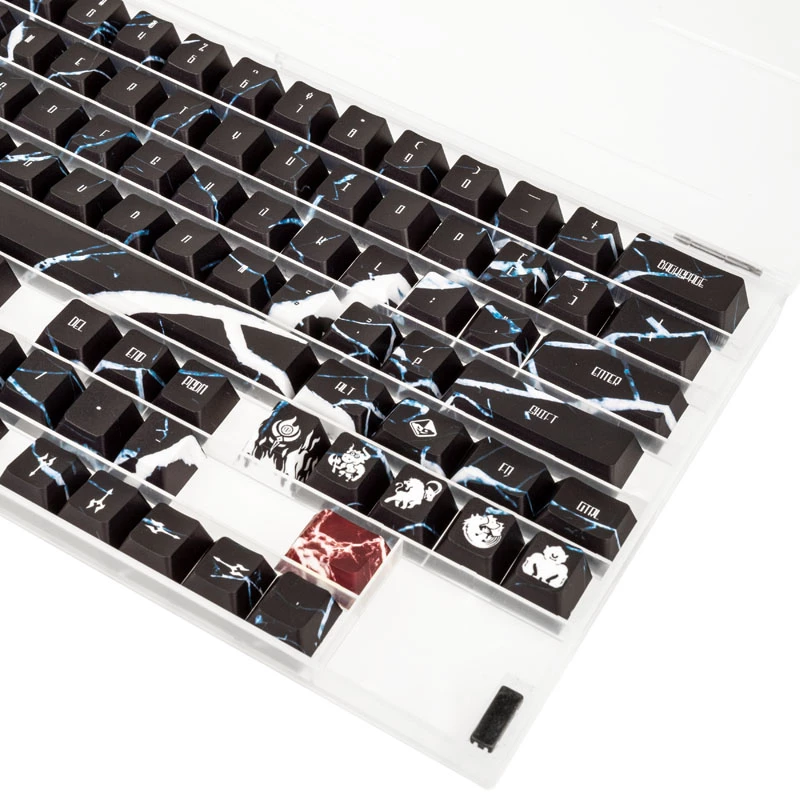Komplet keycapów Traitors TARTARUS GAKC-372 układ US, profil OEM, materiał ABS