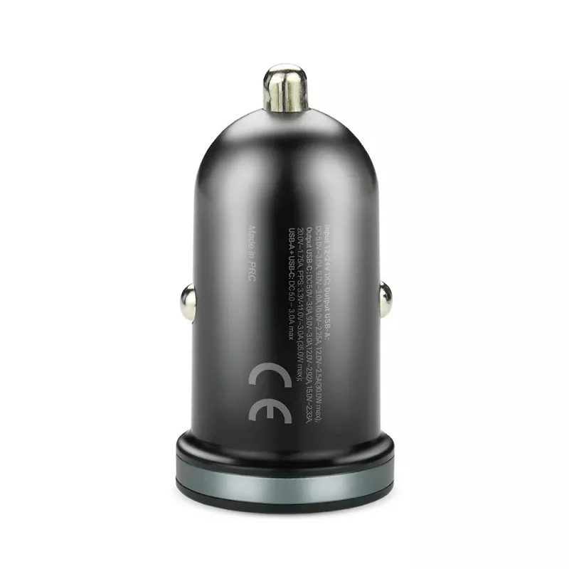 Ładowarka samochodowa everActive CC-30Q QC3.0 35W — 1x USB-A, 1x USB-C, szybkie ładowanie