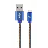 Kabel USB 2.0 GEMBIRD USB A na USB C 2 m, 0,48 Gbit/s, 2,1 A, niebieski