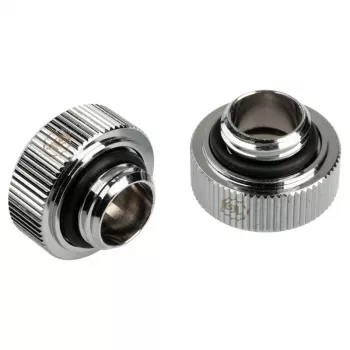 Adapter G1/4 cala męski do twardej rury 16 mm BitsPower Touchaqua TA-FH16-GS, 2 szt., srebrny