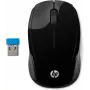 HP Wireless mysz 200, symetryczna, optyczna, RF bezprzewodowa, 1000 DPI, czarna