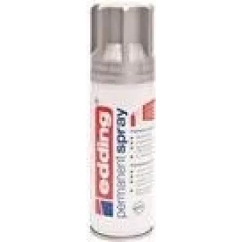 Puszka farby akrylowej w sprayu Edding 5200 200 ml srebrna