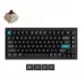 Mechaniczna klawiatura 75% Keychron Q1 Ultra 8K — USB + bezprzewodowa RF + Bluetooth, RGB, czarna