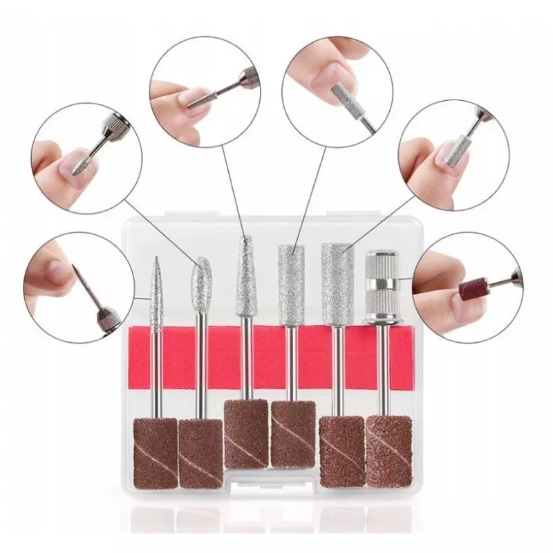 Extralink Nail Drill EU Plug biały