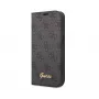 GUESS | Etui książkowe | Apple | iPhone 14 Pro Max | Guma/Silikon | Czarny