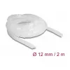 Wąż spiralny DeLOCK elastyczny 2 m x 12 mm przezroczysty polietylen od -40 do 80 °C