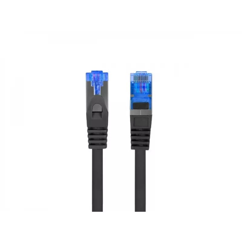 Kabel sieciowy Lanberg PCF6A-10CC-0025-BK RJ45 Cat6a 0,25 m czarny