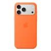 Apple iPhone 17 Pro Max Silikonowe Etui MagSafe Pomarańczowe