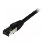Kabel krosowy Synergy21 RJ45, CAT8.1 2000 MHz, 7,5 m, czarny, S-STP(S/FTP), TPE/LSZH(SuperFlex), AWG26