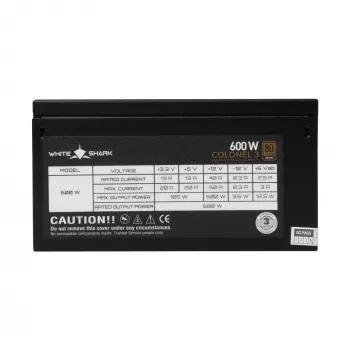 Zasilacz White Shark GPSU-B600S Colonel-3 600W
