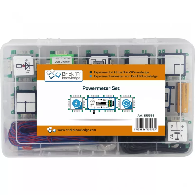Zestaw miernika mocy ALLNET BrickRknowledge ALL-BRICK-0696 — instrukcja w języku niemieckim