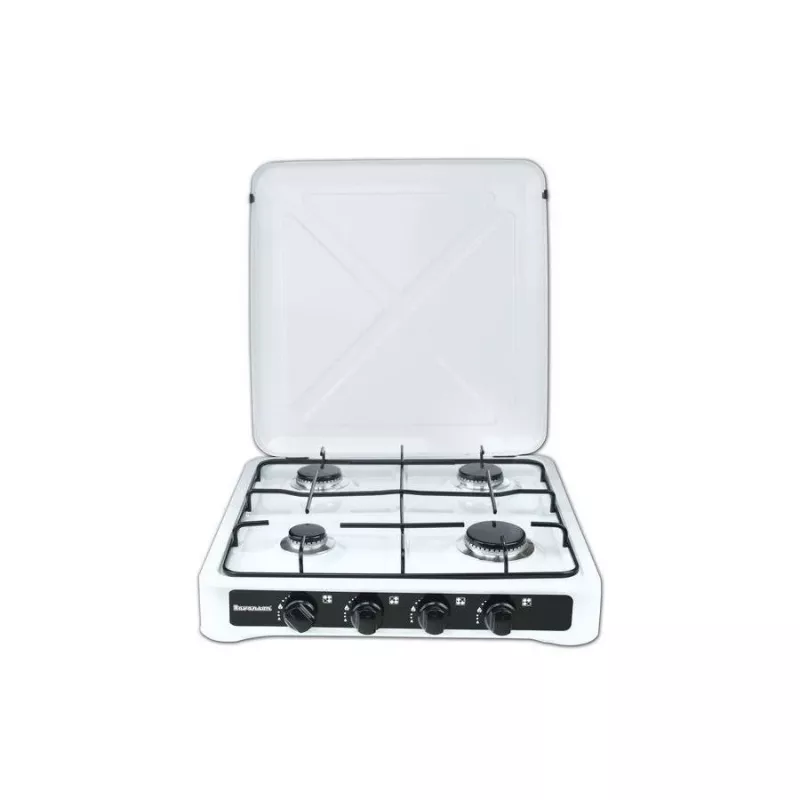 Kuchenka gazowa nablatowa Ravanson K-04T [4 strefy grzewcze]