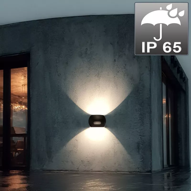 Lampa ścienna LED MACLEAN MCE366 z czujnikiem zmierzchu i ruchu