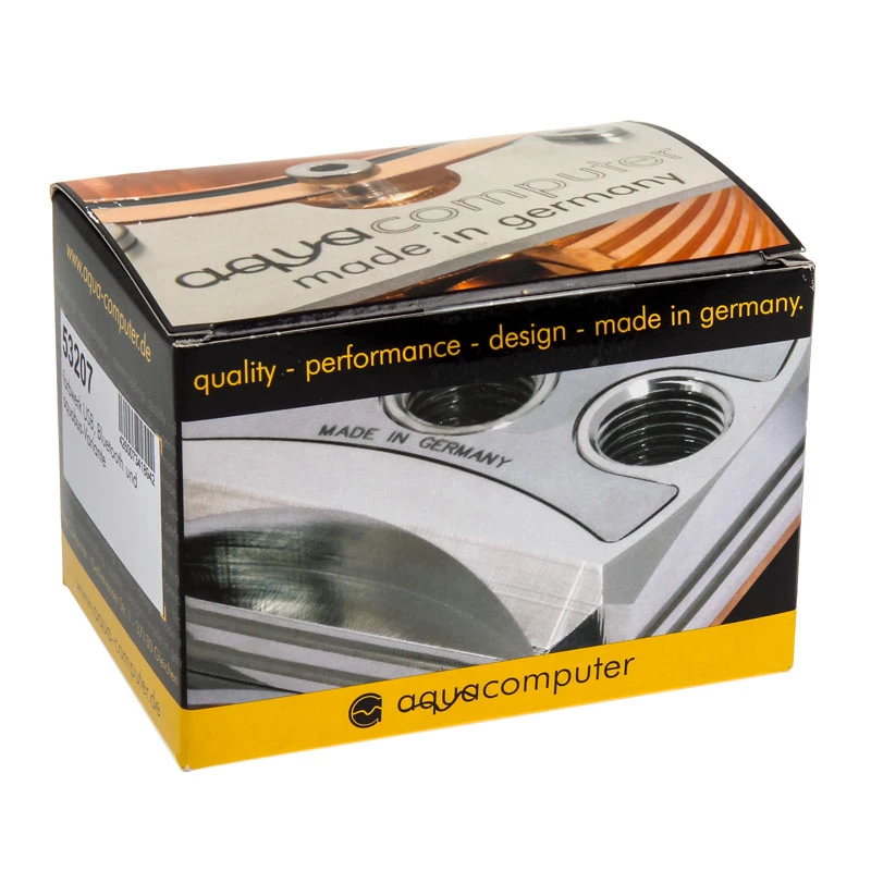 Kontroler LED do oświetlenia Aqua-Computer farbwerk USB — 12 V, 2,5 A, czarny