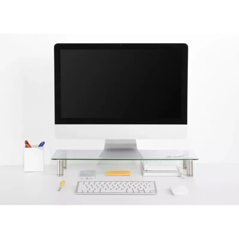 GEMBIRD SZKLANA PODSTAWKA NA MONITOR ROZMIAR M
